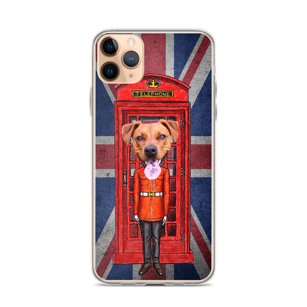 iPhone Case: UK Phone Booth Pet
