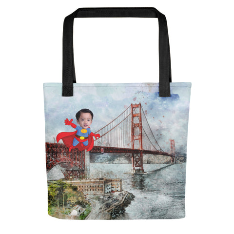Tote Bag: San Francisco Superhero