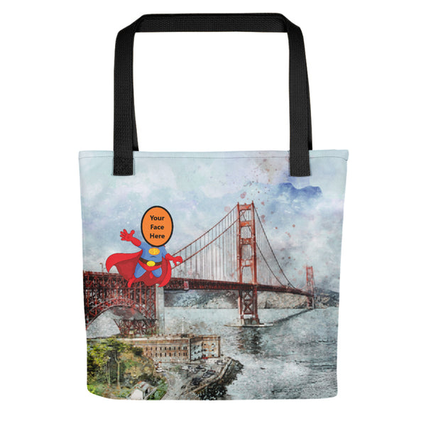 Tote Bag: San Francisco Superhero