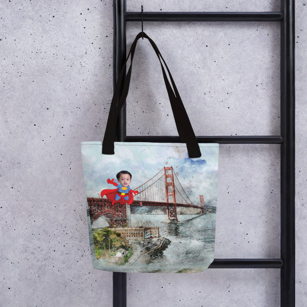Tote Bag: San Francisco Superhero