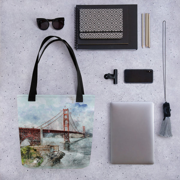 Tote Bag: San Francisco Superhero
