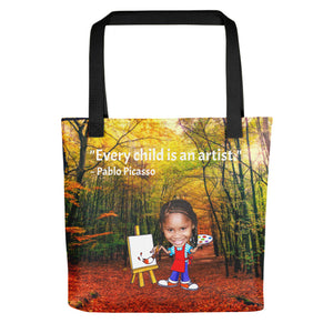 Tote Bag: Autumn Artist