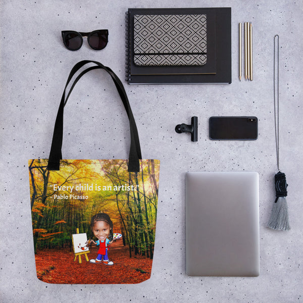 Tote Bag: Autumn Artist