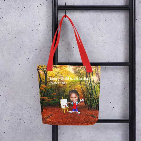 Tote Bag: Autumn Artist
