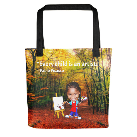 Tote Bag: Autumn Artist