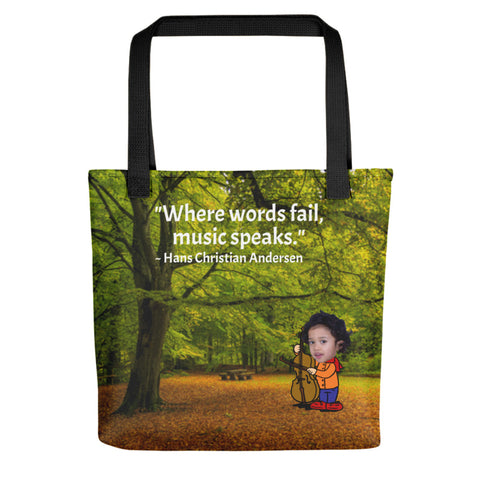 Tote Bag: Autumn Music