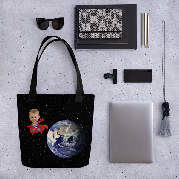Tote Bag: Space Superhero