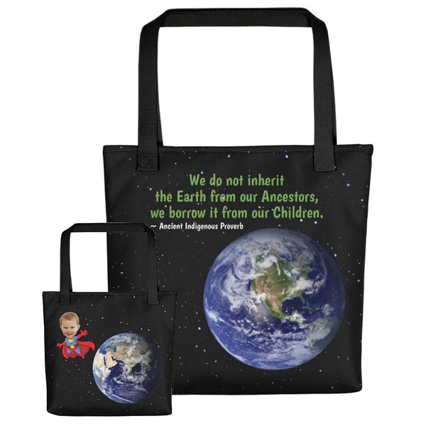 Tote Bag: Space Superhero