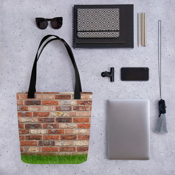 Tote Bag: Super Pet Brick Wall