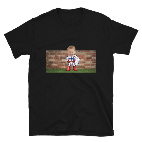 T-shirt: Superhero Brick Wall