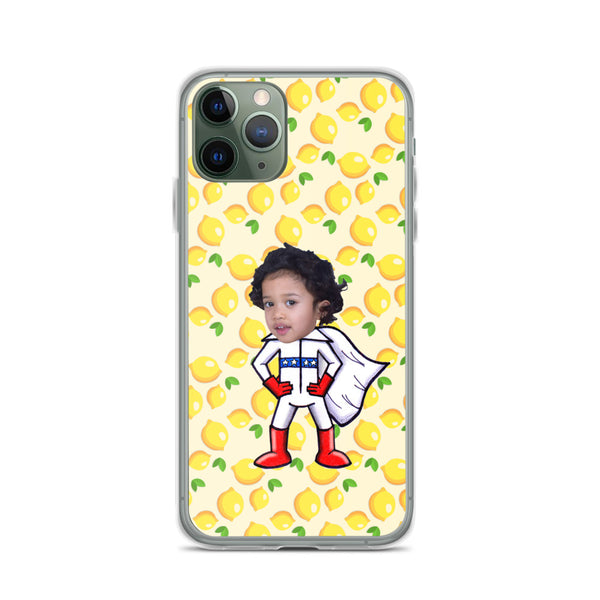 iPhone Case: Lemon Superhero