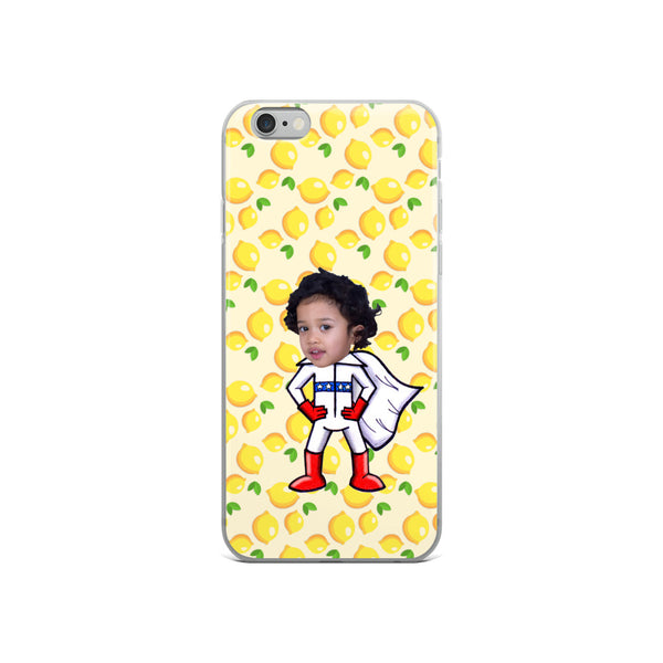 iPhone Case: Lemon Superhero
