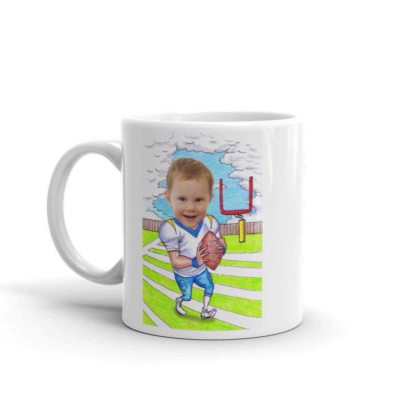 Mug: Football - Custom Text