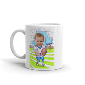 Mug: Football - Custom Text