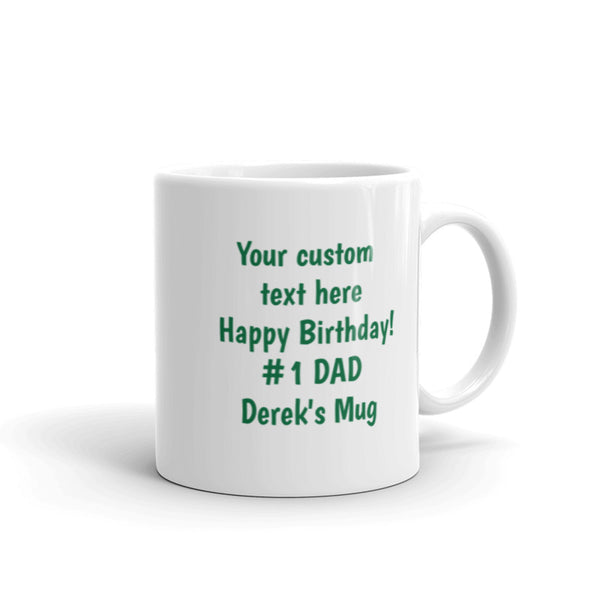 Mug: Football - Custom Text