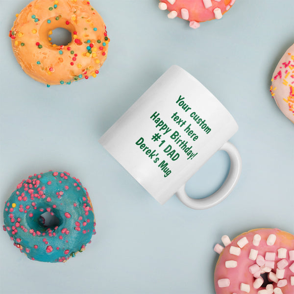 Mug: Football - Custom Text