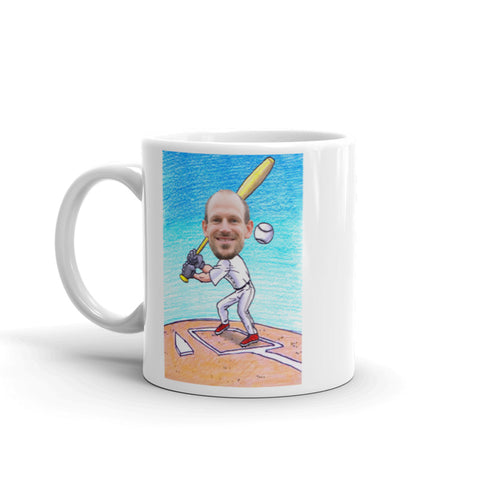 Mug: Baseball - Custom Text