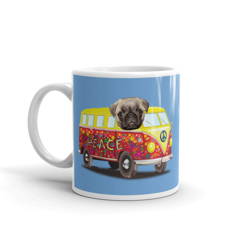 Mug: Dog Peace Wagon