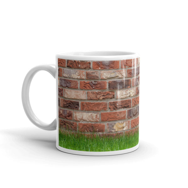 Mug: Superhero Brick Wall