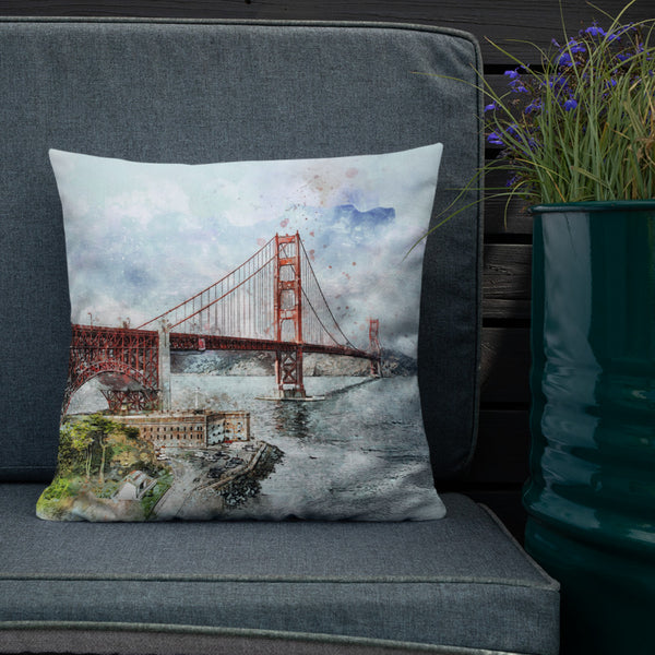 Cushion: San Francisco Superhero
