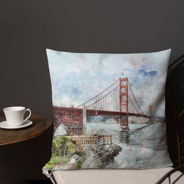 Cushion: San Francisco Superhero