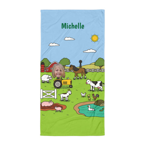 Towel: Farm Theme